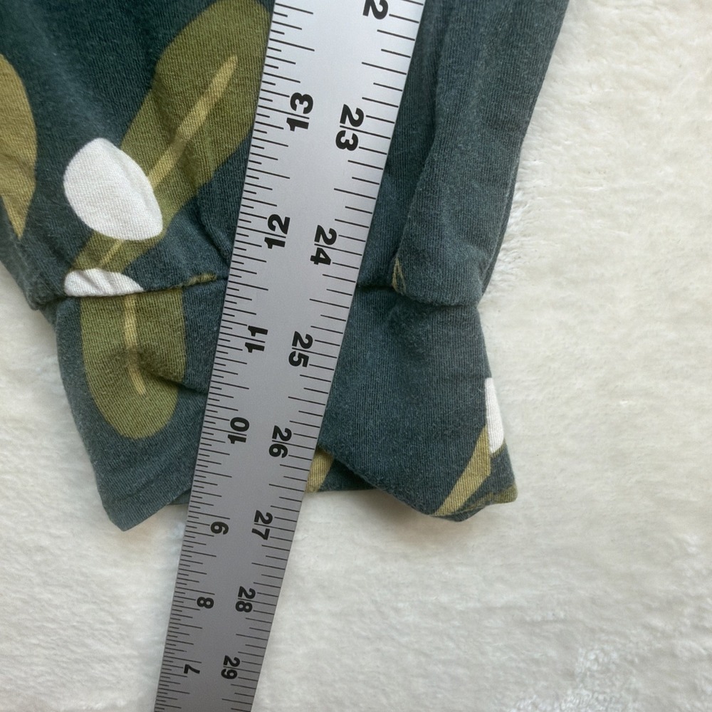 Lates By Kate Modal Pajama Set Women's Medium Olive Botanical Jogger Lounge‎ - Picture 13 of 16